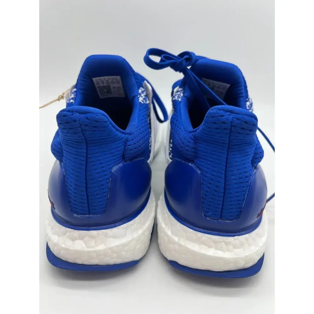 adidas Ultraboost 1.0 Cloud White Royal Blue Running Shoes IH3018 Men's Size 7.5